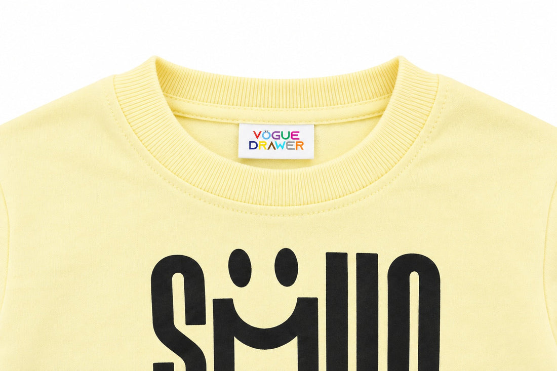 Uni Banana yellow & Black Smile Winter Tracksuit (1-12 Y)