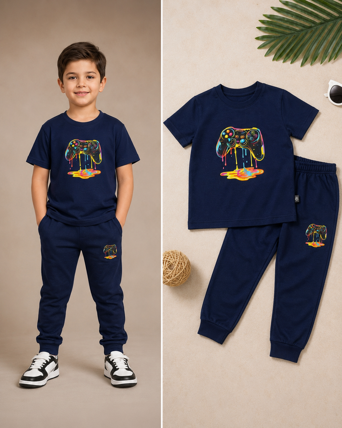 Gaming Design Navy Tracksuit 8-15 Y