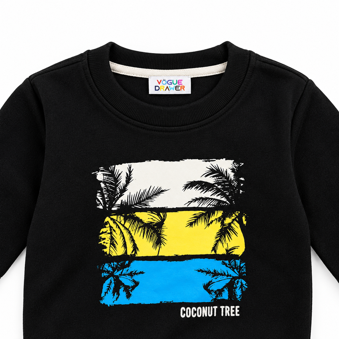 Uni Coconut tree Winter Suit Black (1-4 Y)
