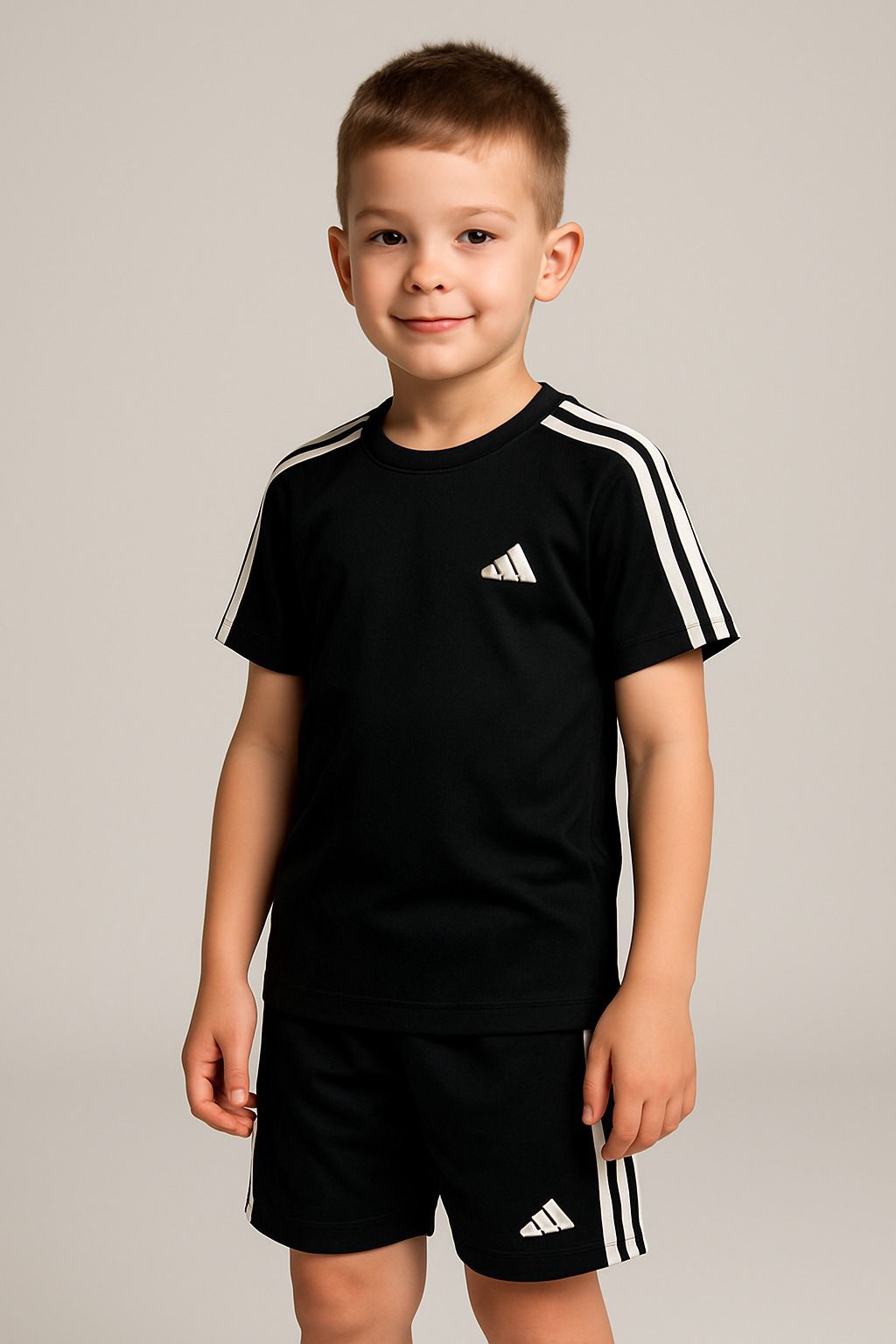 Adi Kids Co-Ords Set Black