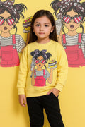 Coffee & Cake Design Yellow/Black Tracksuit
