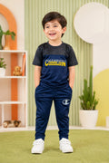 Champion Tracksuit Gray-Blue
